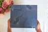 Blue pottery box